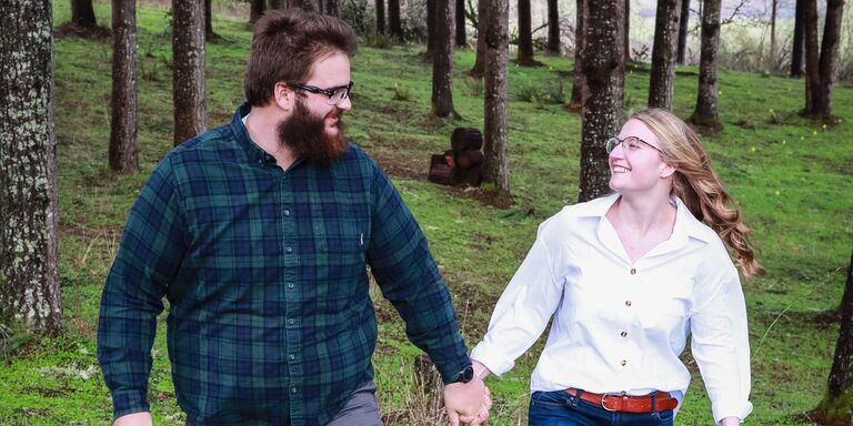 Hannah & Justin Home Page Banner