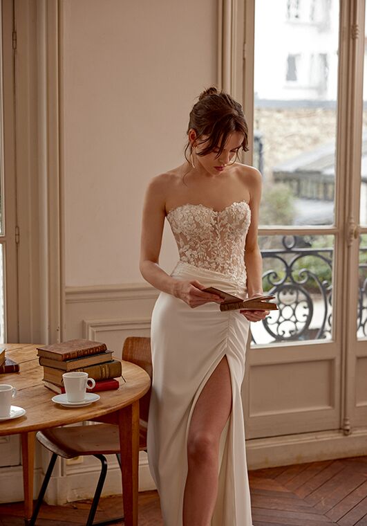 Adore by Justin Alexander 11368 Fit-and-Flare Wedding Dress - 5