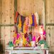 Colorful DIY Yarn Display Backdrop