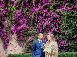 Kaja Jorgensen and Khaled Verjee blended their cultural backgrounds, love of travel and minimalistic tastes for a wedding in Lisbon, Portugal, for 115