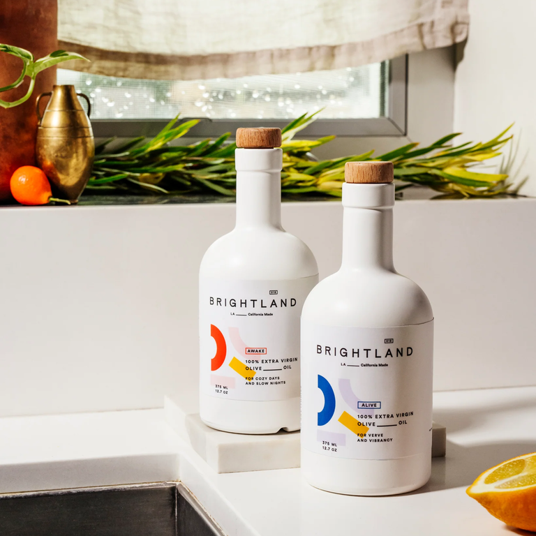 Artisanal Olive Oil Set from Brightland to give to your parents as a thank you