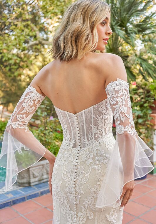 Jasmine Couture STEVIE T242065 Mermaid Wedding Dress - 4