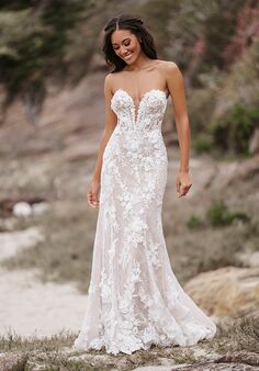 Allure Couture C634 Sheath Wedding Dress