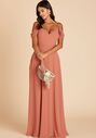 Birdy Grey Devin Convertible Dress in Terracotta V-Neck Bridesmaid Dress - thumbnail - 1