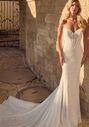 Calla Blanche 125122 Ziva Sheath Wedding Dress - thumbnail - 1