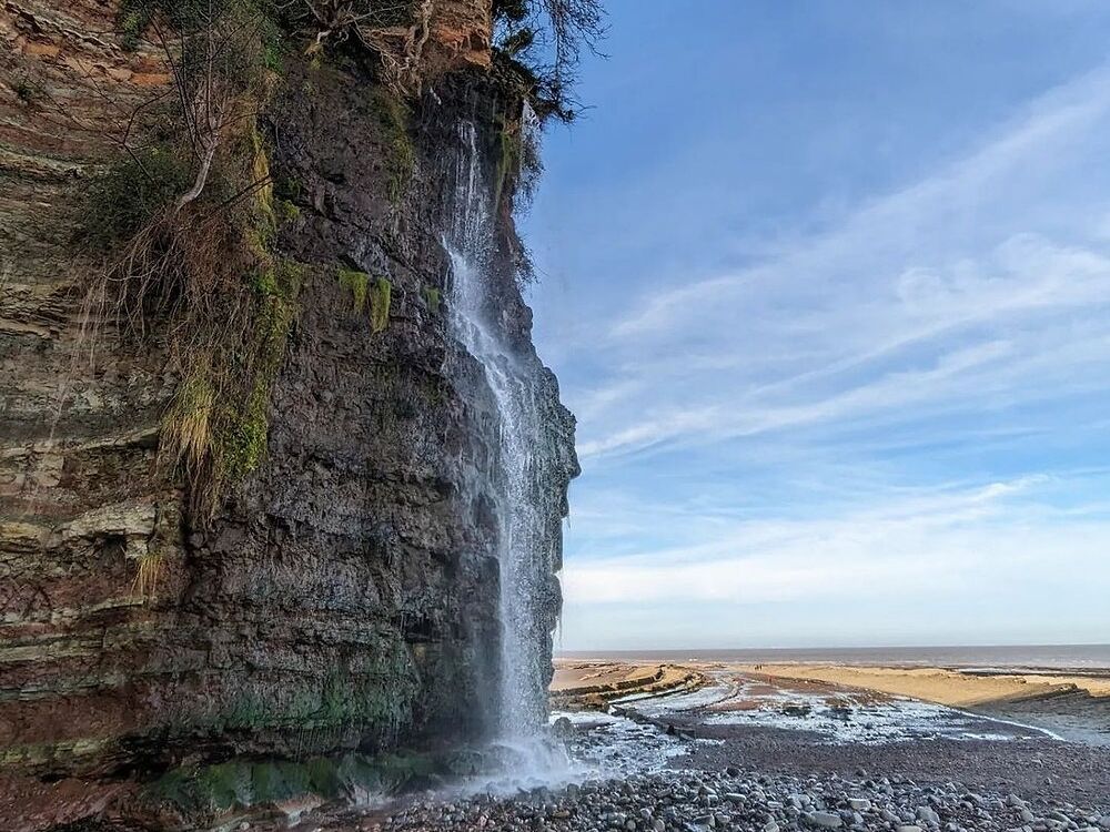 Picture of St Audrie's Bay Waterfall