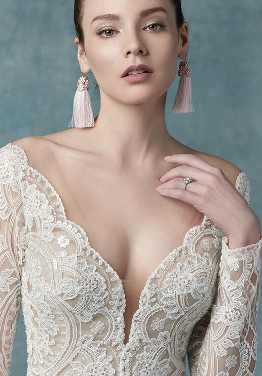 Maggie Sottero MALLORY DAWN Ball Gown Wedding Dress - 4