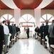 White Drapery-Adorned Ceremony Site