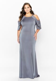 Montage by Mon Cheri 120906 Gray Mother Of The Bride Dress