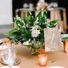 Lush Greenery Filled This Wedding at the Down Town Club in Philadelphia, Pennsylvania