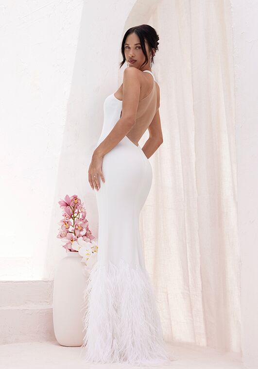 Le Blanc LE139 Fit-and-Flare Wedding Dress - 4