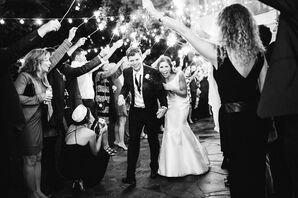 Late-Night Sparkler Exit