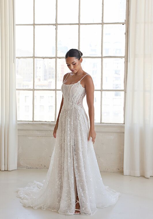 Martina Liana Luxe LE1385 A-Line Wedding Dress - 3