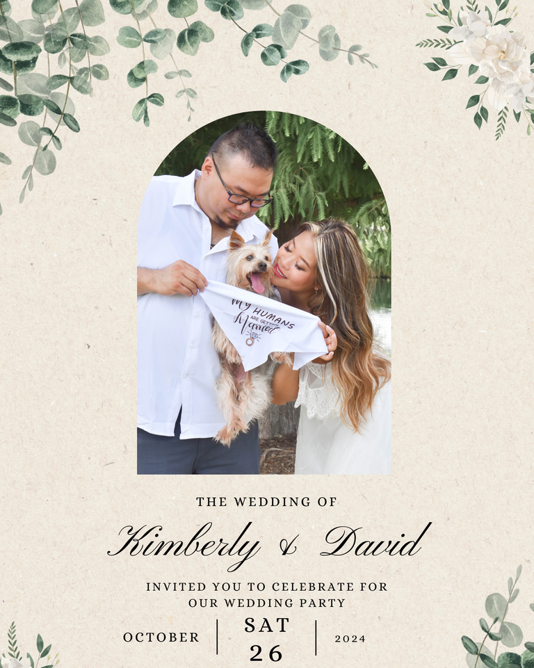 Kimberly & David Home Page Banner