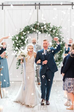 Classic Postceremony Flower Petal Toss