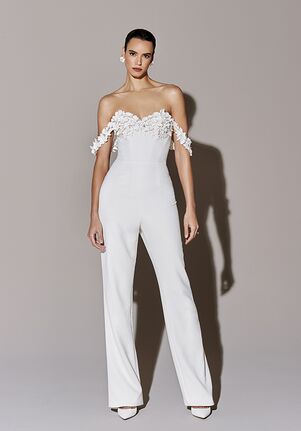 Justin Alexander Signature Union Jumpsuit Jumpsuit Wedding Dress