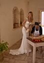 Dance of Puglia by LOVE by Ricca Sposa 25-029(2) Marcella Mermaid and Trumpet Wedding Dress - thumbnail - 1
