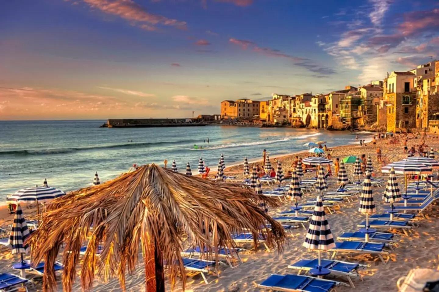 Picture of Hit the Sandy Beaches of Spiaggia di Cefalù