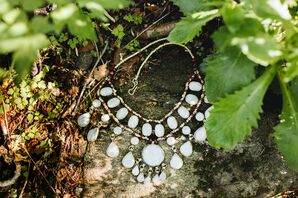 Bohemian Necklace with Stones and Beads