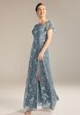 AW Bridal AW Arianna Dress Blue Mother Of The Bride Dress - thumbnail - 4