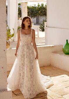 Lillian West 66404 A-Line Wedding Dress