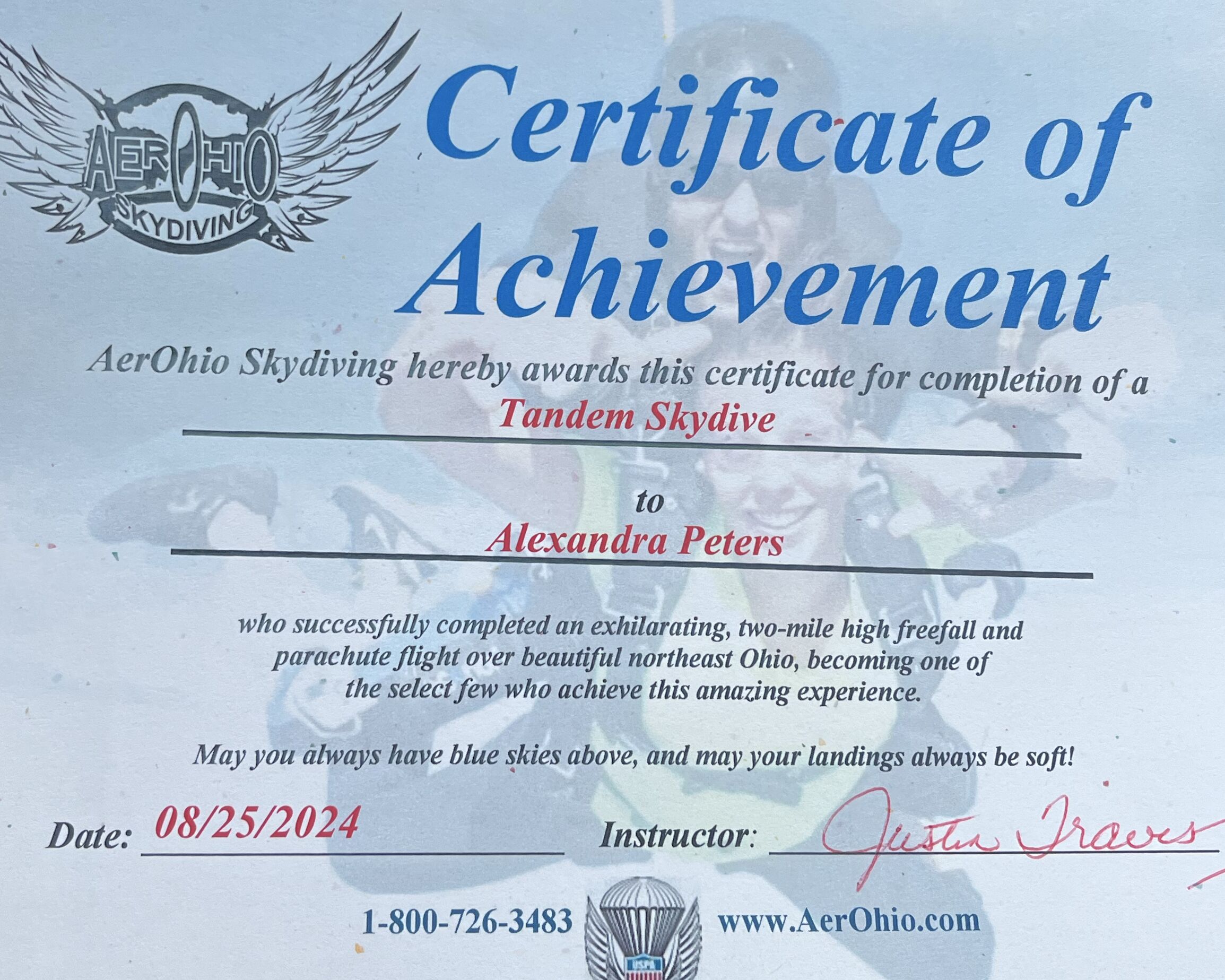 Picture of Skydiving Together 