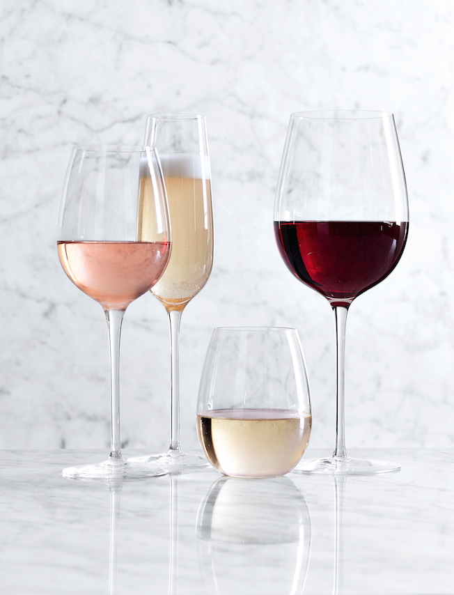 Libbey Stemless Red Wine Glasses, Set of 8 - Bed Bath & Beyond