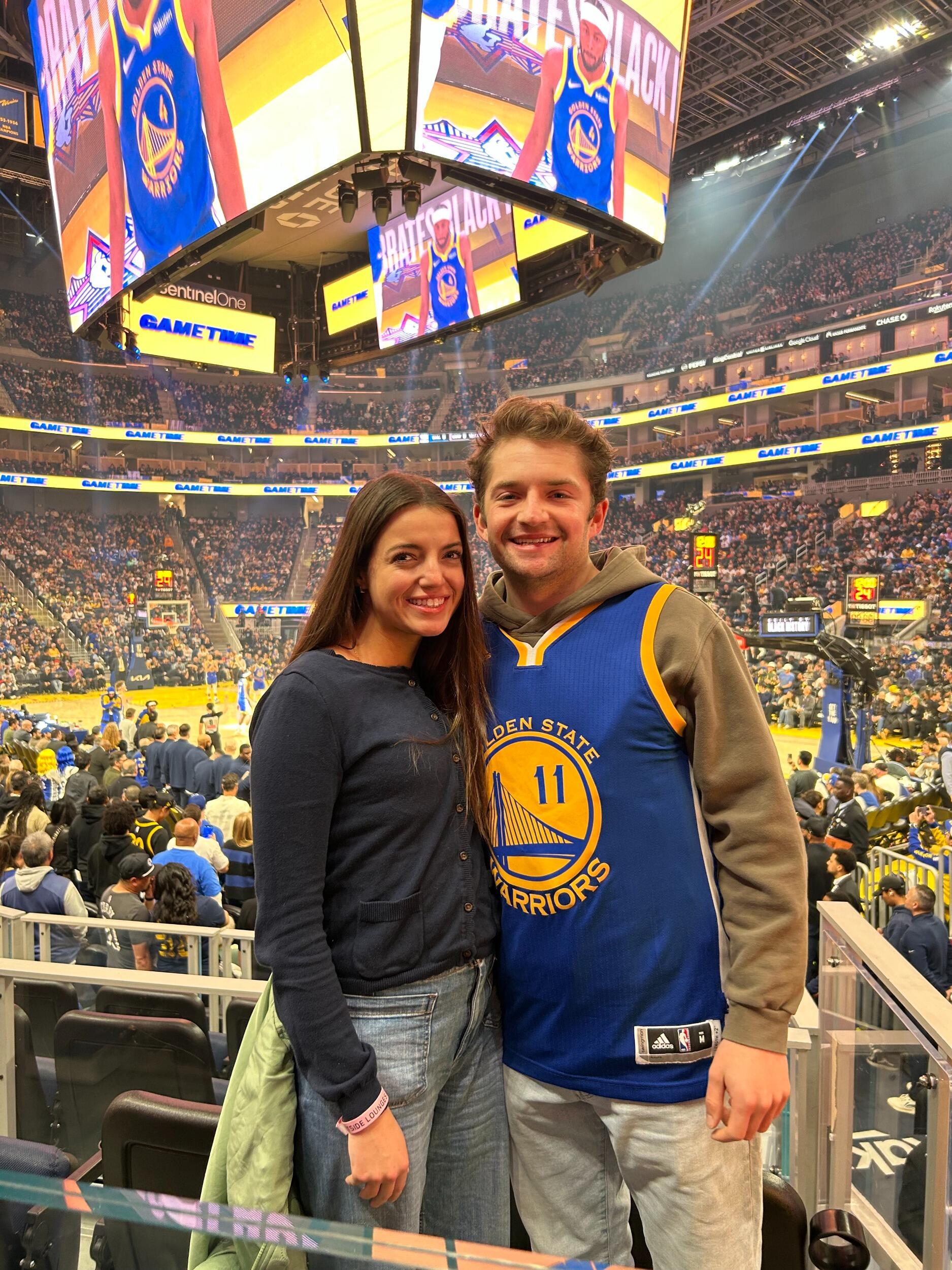 Warriors game! 