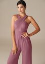 AW Bridal AW Lorraine Jump Suit V-Neck Bridesmaid Dress - thumbnail - 4