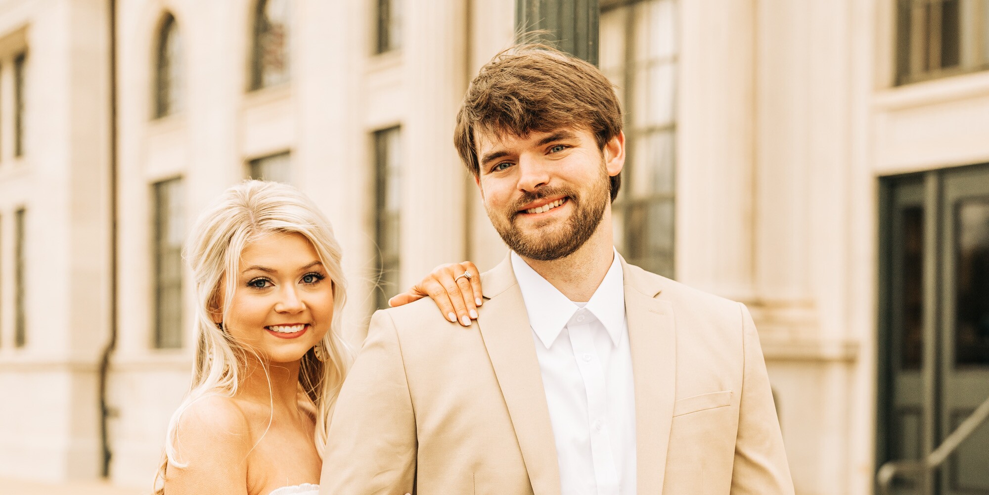 Courtney & Boston Home Page Banner