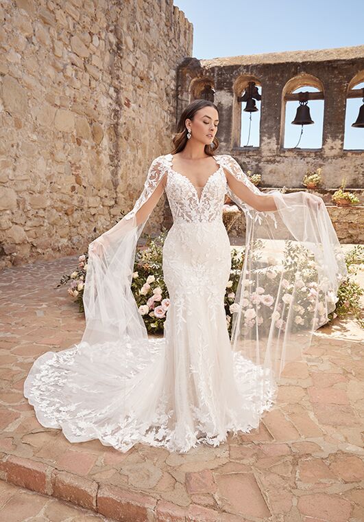 Casablanca Bridal 2467 Annalise Fit-and-Flare Wedding Dress - 4