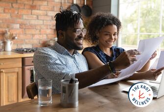 couple going over finances