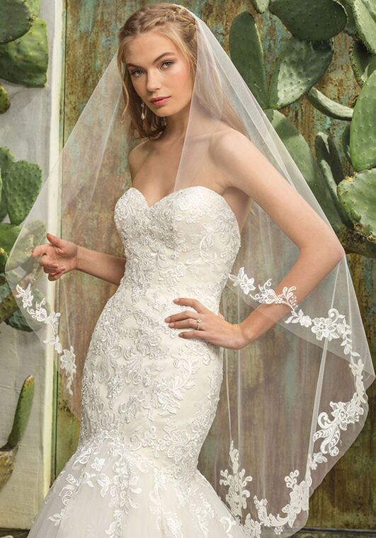 Casablanca Bridal Style 2293 Flora Mermaid Wedding Dress - 5