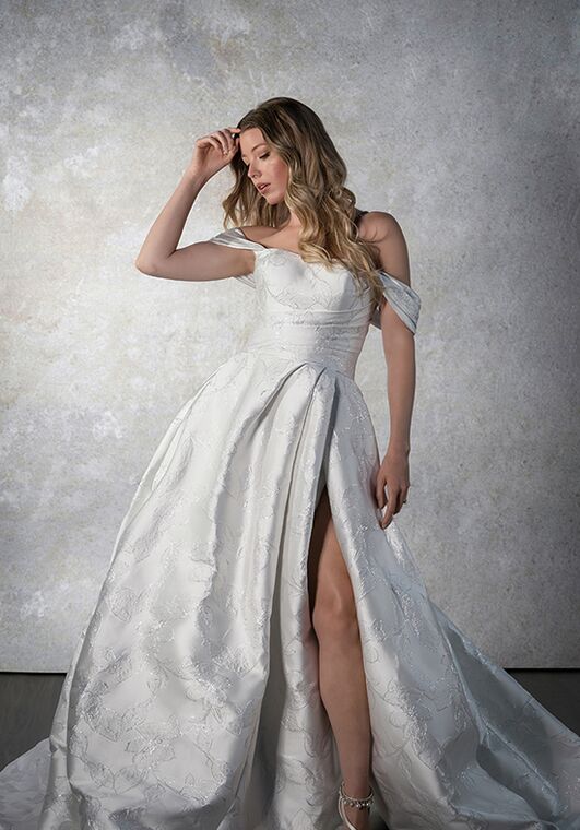 Essense of Australia D4187 A-Line Wedding Dress - 2