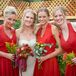 Casual Red Bridesmaid Dresses
