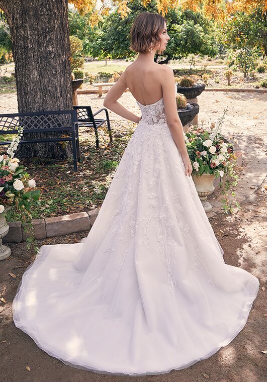 Casablanca Bridal Style 2534 Jude A-Line Wedding Dress - 5