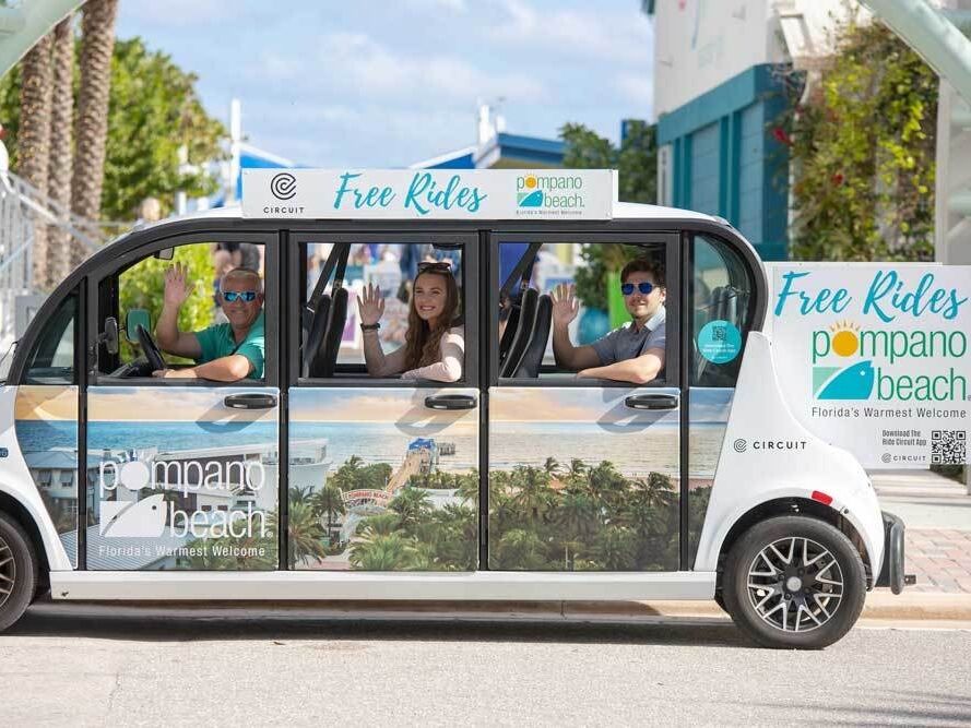 Picture of FREE  On-Demand Shuttle Service