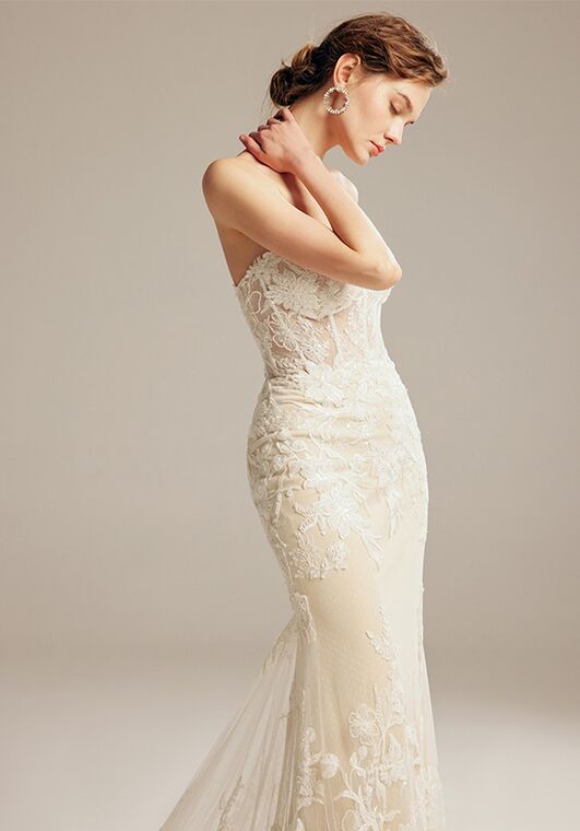 AW Bridal AW Monica Wedding Dress Mermaid Wedding Dress - 5