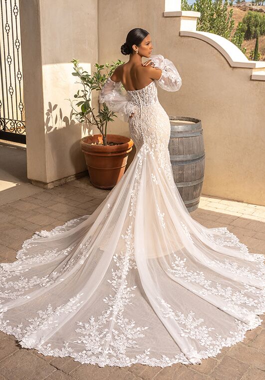 KITTYCHEN Couture SASHA, K2552 Fit-and-Flare Wedding Dress - 4