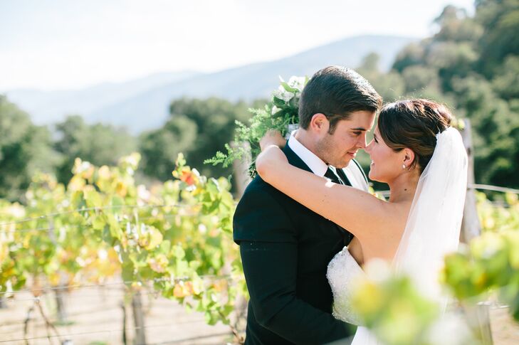 Newlyweds in the Vineyard