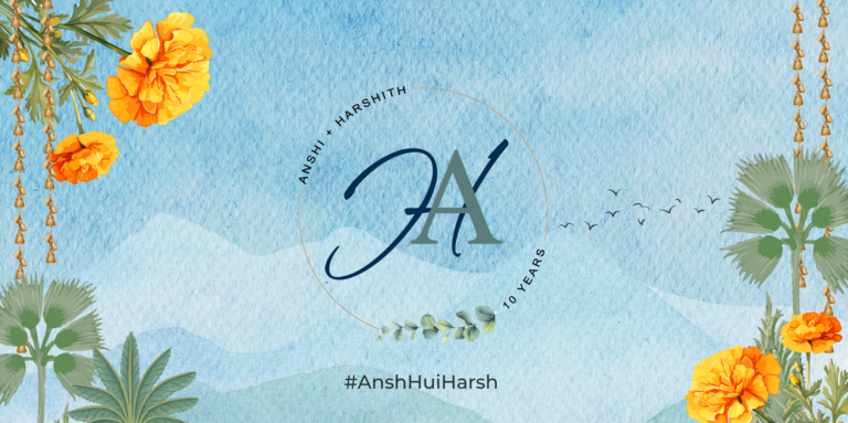 Anshi & Harshith Home Page Banner