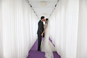 Long Tulle Ivory Veil