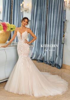 KITTYCHEN GAL, H2328 Mermaid Wedding Dress