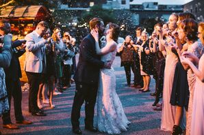 Classic Bride and Groom Exit