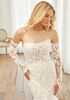 Adrianna Papell Platinum 31247 Mermaid Wedding Dress - thumbnail - 2