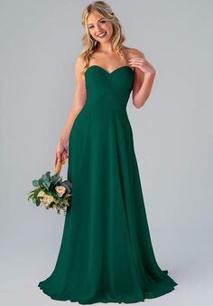 Kennedy Blue Lisa Strapless Bridesmaid Dress