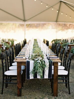Wooden Banquet Tables
