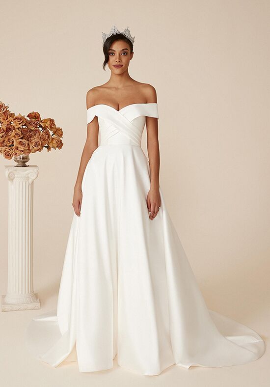 Justin Alexander Denley A-Line Wedding Dress - 1