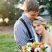 Flower-Inspired Crystal Bridal Wedding Earrings