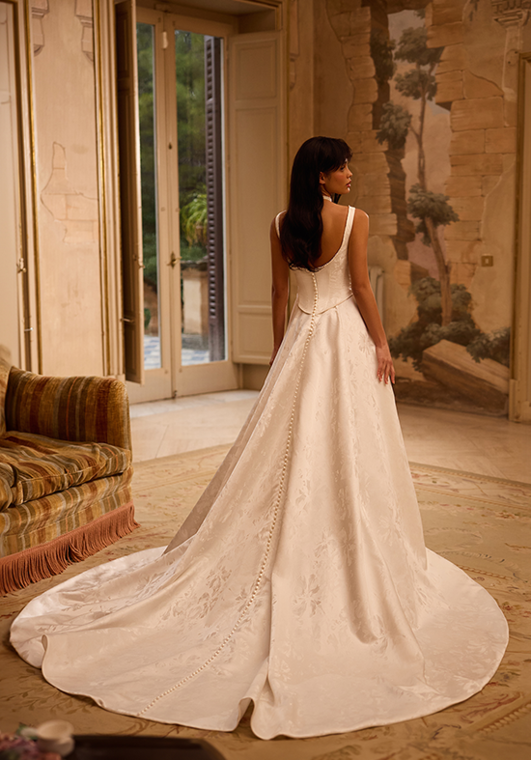 Val Stefani Aura A-Line Wedding Dress - 2